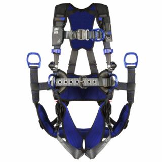3M DBI-SALA ExoFit X300 Comfort Tower Climbing/Positioning/Suspension Safety Harness with Tongue and Buckle
