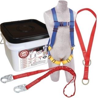 Protecta Compliance In a Can Light Roofers Fall Protection Kit with Tie-Off Adapter