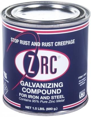 ZRC Cold Galvanizing High Zinc Compound - 1/2 Pint