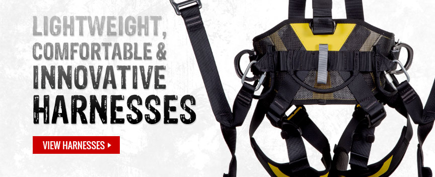 Fall protection harnesses from Petzl at GME Supply