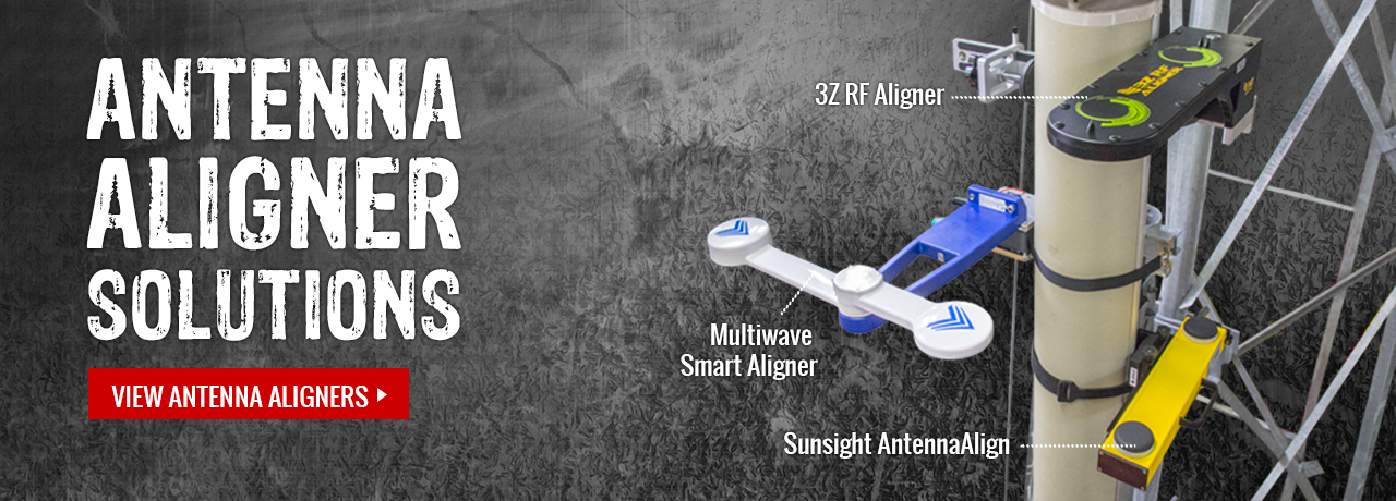 Wide range of antenna alignment tools from manufacturers like Multiwave, Sunsight, and 3Z at GME Supply