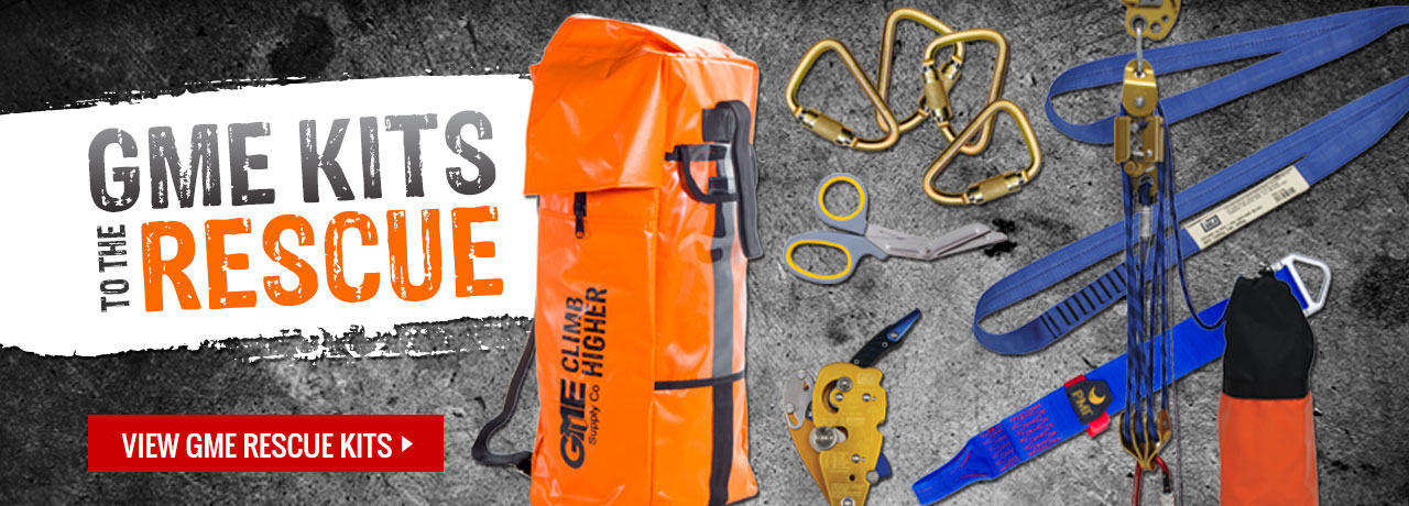 Rope and rescue kits in various configurations from a range of manufacturers at GME Supply