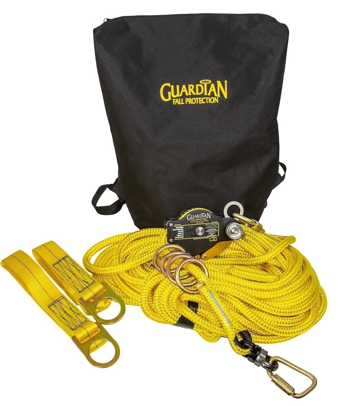 Guardian 04634 Big Boss EcoAnchor Horizontal Lifeline Kit, 82 ft. from GME Supply