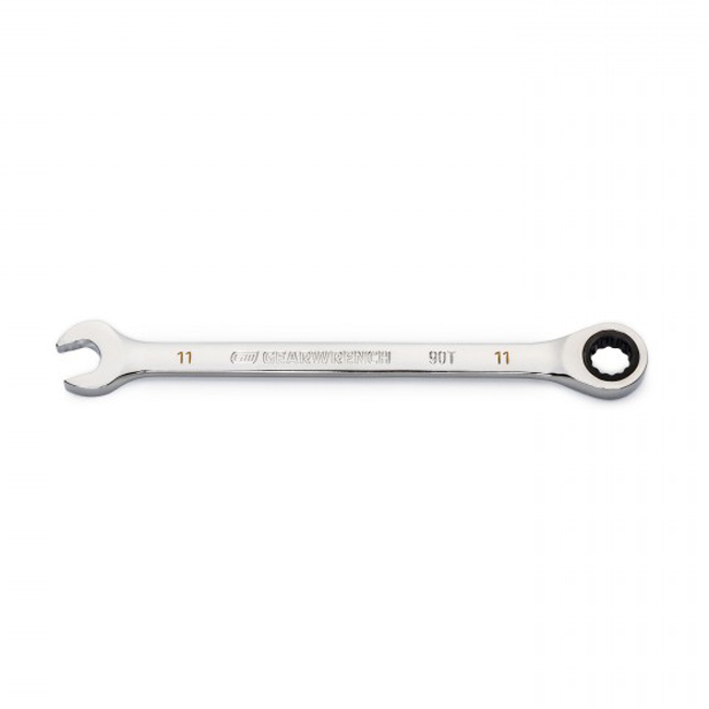 GearWrench 11mm 90-Tooth 12 Point Ratcheting Combination Wrench from GME Supply