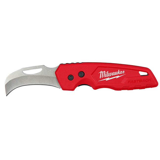 Milwaukee Fastback Hawkbill Folding Knife from GME Supply