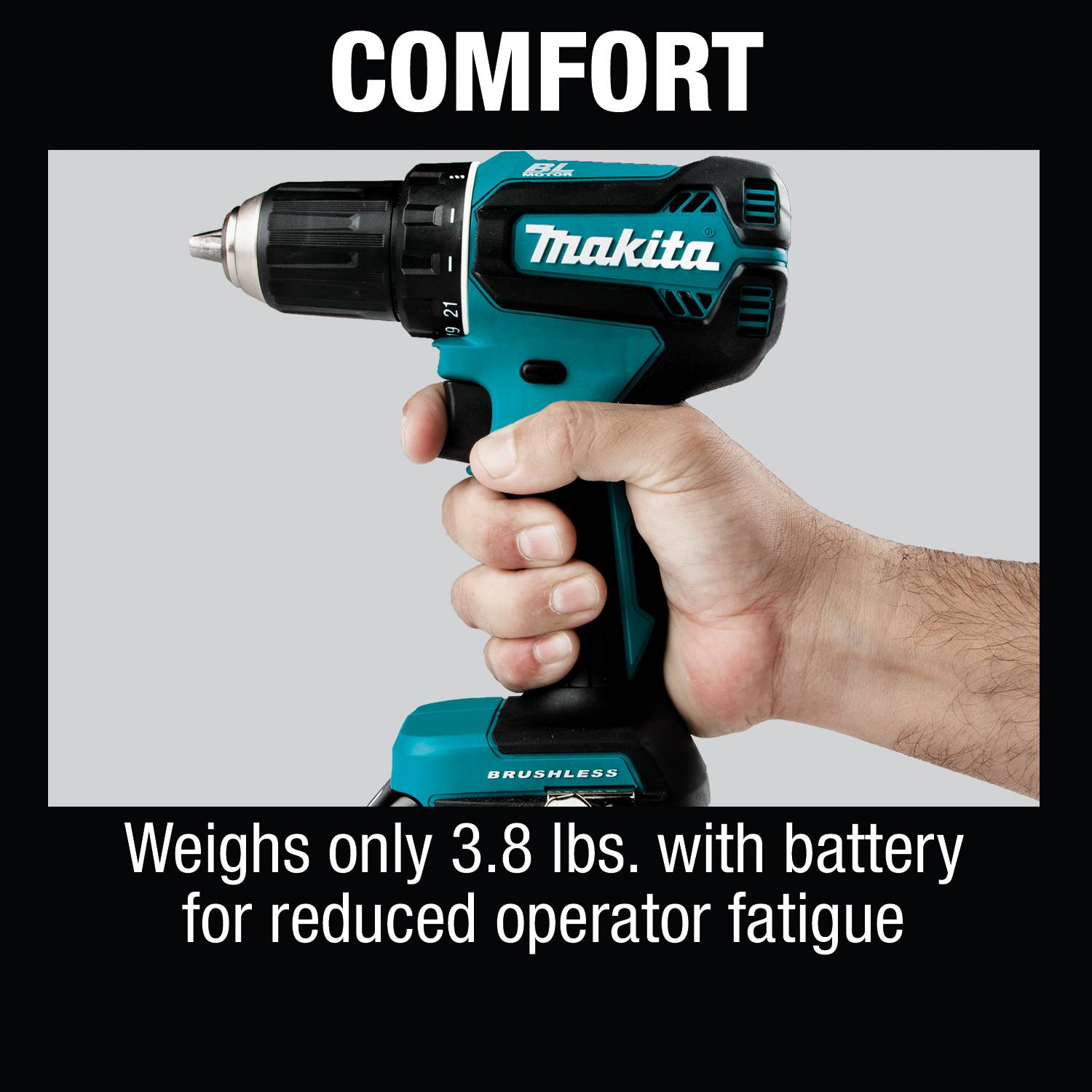 Makita Lithium Ion Brushless Cordless 1/2 Inch Driver Drill Kit from GME Supply