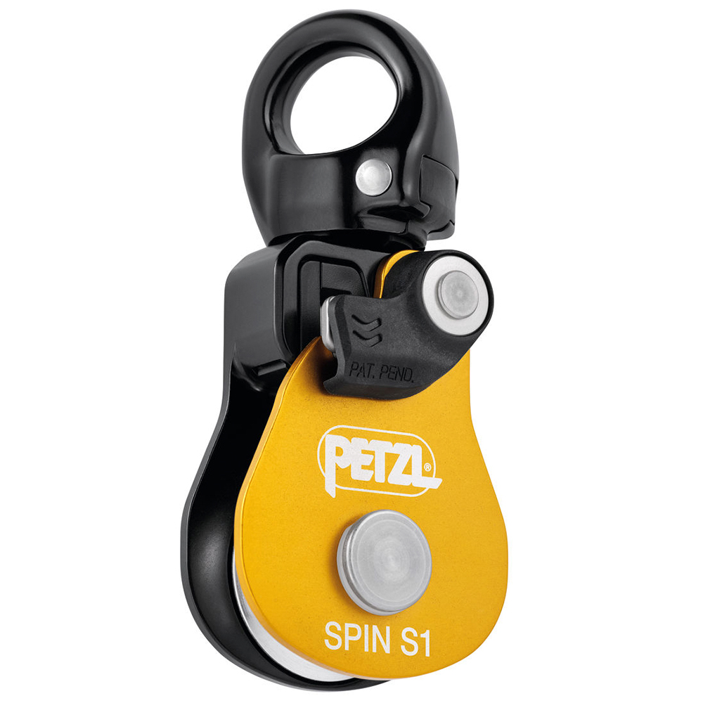 Petzl SPIN S1 Swivel Compact Single Pulley from GME Supply