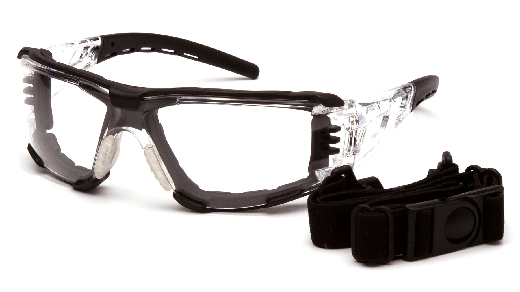 Pyramex Fyxate H2MAX Anti-Fog Lens Safety Glasses with Foam Pads from GME Supply