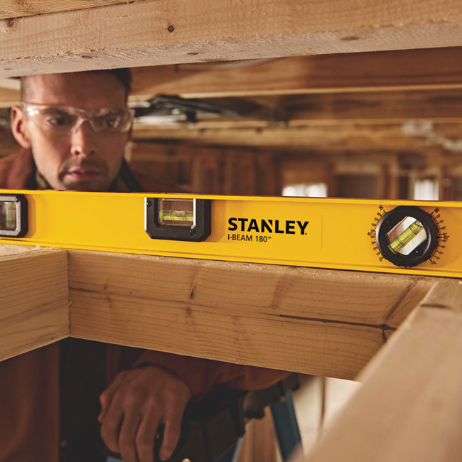 Stanley 24 Inch I-Beam 180 Level from GME Supply
