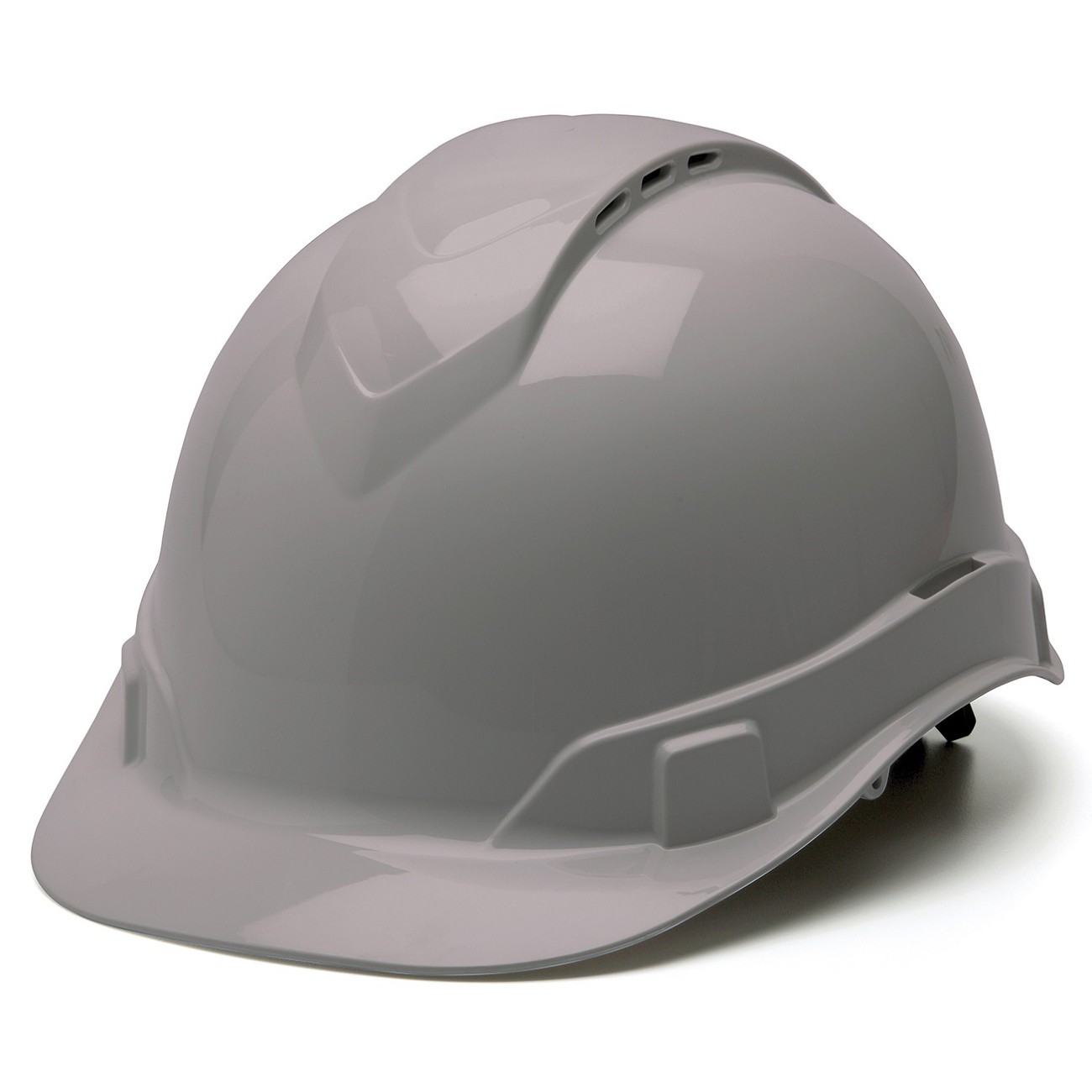 Pyramex Ridgeline Vented Cap Style Hard Hat with 4 Point Ratchet Suspension from GME Supply